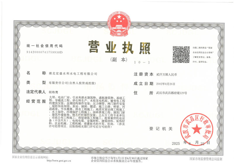 公司营业执照